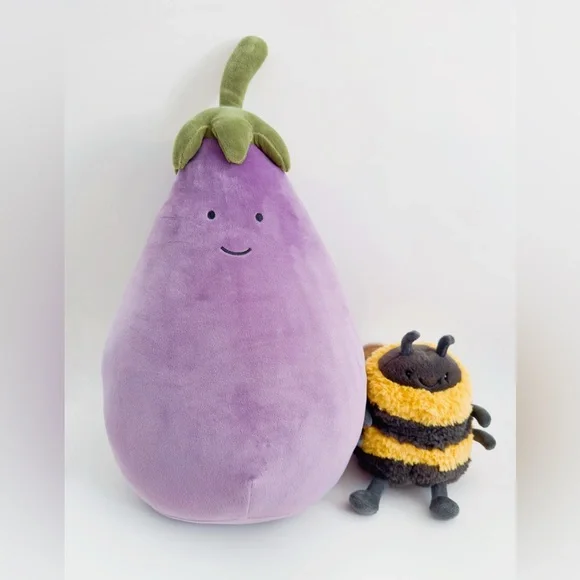 NWT Jellycat Huge Amuseables Eggplant - Picture 9 of 15